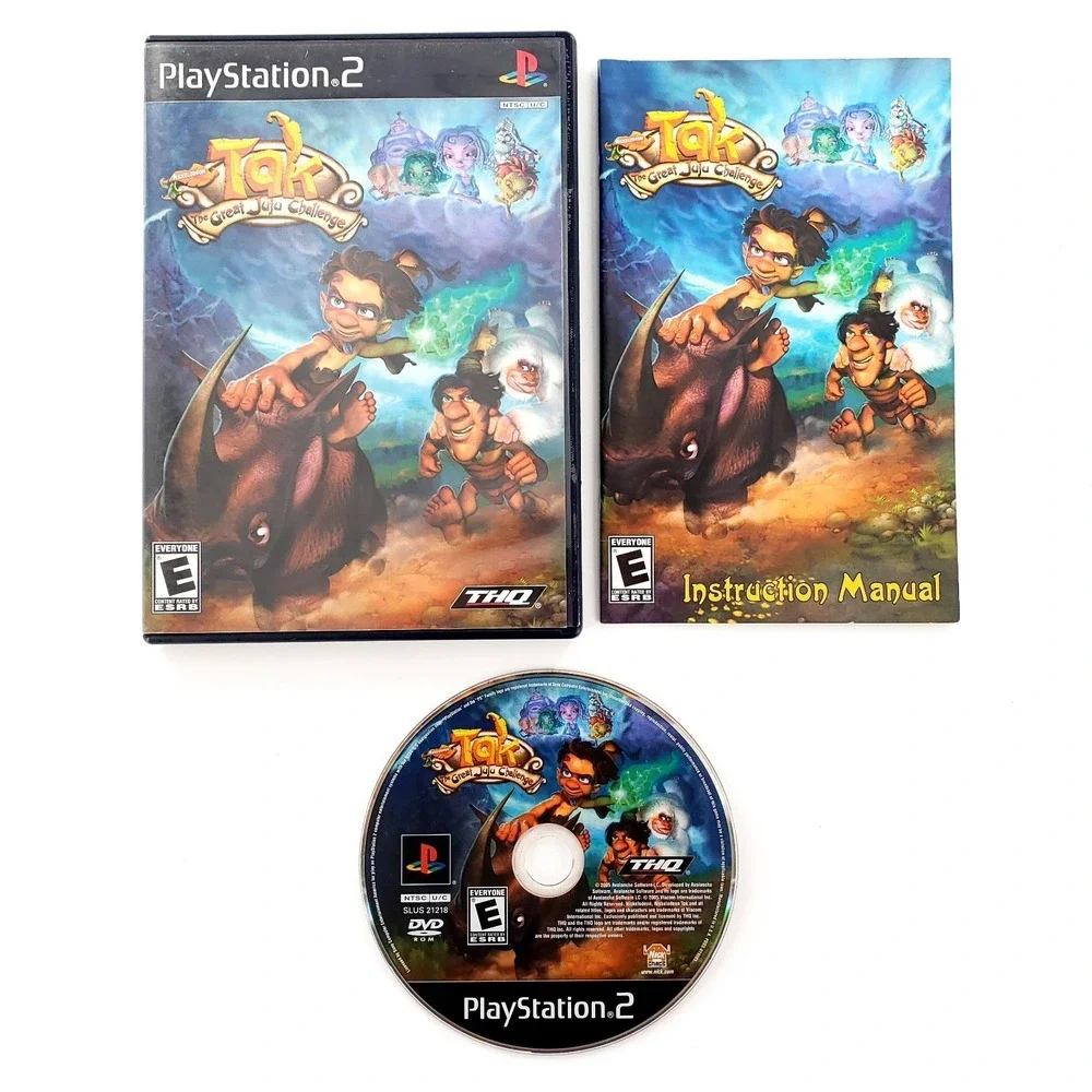 Tak: The Great Juju Challenge (Sony PlayStation 2, 2005) Complete Tested & Works